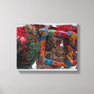 Embolia Embuscade K7 1986 Lienzo de medios mixtos