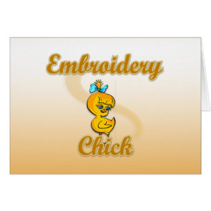 Embroidery Chick