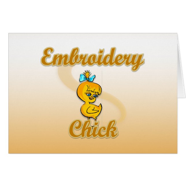 Embroidery Chick (Anverso (Horizontal))