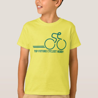 Embroma al ciclista futuro nombrado camiseta