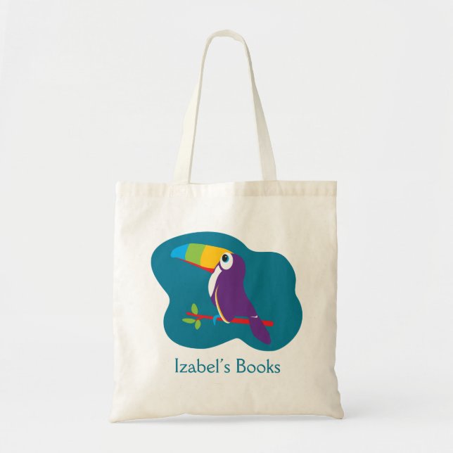 Embroma el bolso toucan de la biblioteca del arte (Frente)