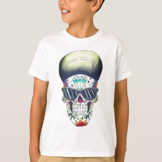 embroma la nueva camiseta del cráneo del azúcar de