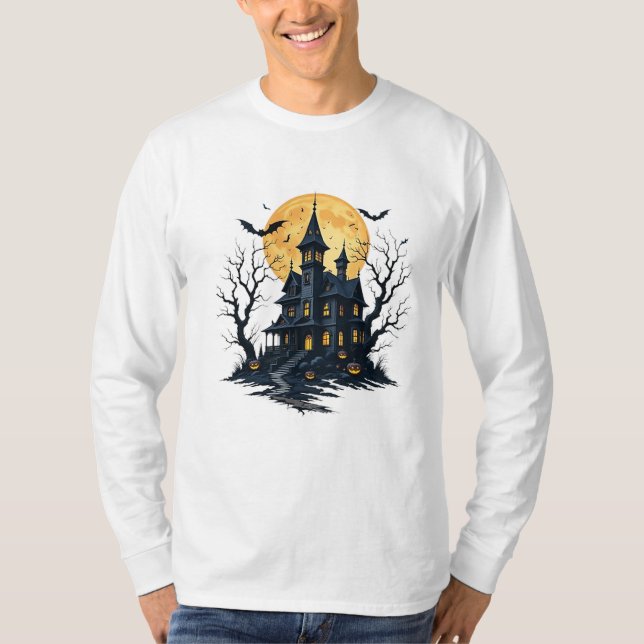 embrujado diseño de camisetas de casa (Anverso)