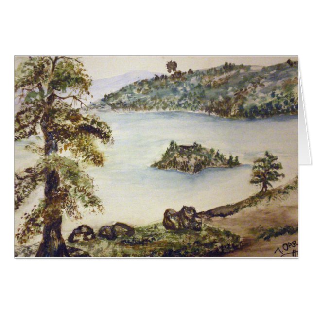 EMERALD BAY LAKE TAHOE (Anverso (Horizontal))