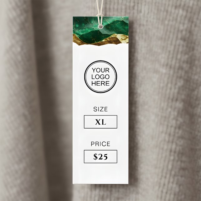 Emerald Gold Clothing Price Hang Tag (Subido por el creador)