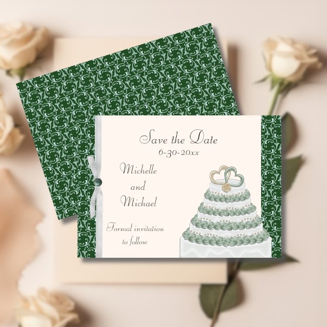 Emerald Green Florentine RSVP (Subido por el creador)