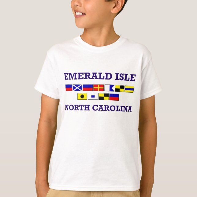 Emerald Isle embroma la camisa (Anverso)
