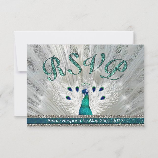 Emerald Peacock RSVP (Anverso)