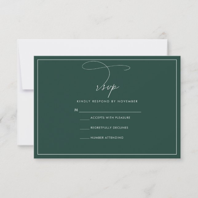 Emerald RSVP (Anverso)
