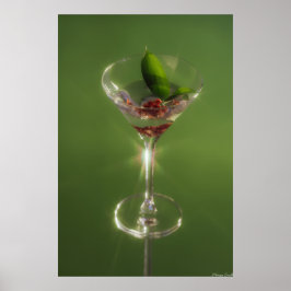 Emerald Sip: Arte de cóctel de jardín botánico