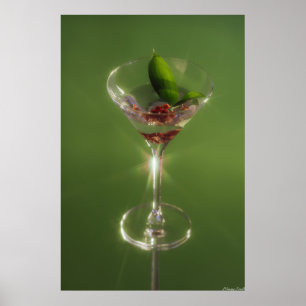 Emerald Sip: Arte de cóctel de jardín botánico