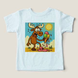 Emergencia de helado de Moose: camiseta Meltdown p