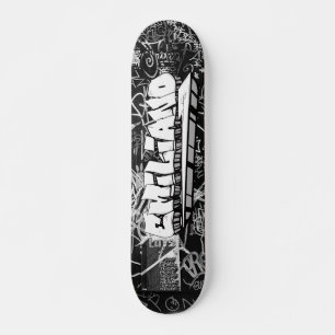 Emiliano Graffiti Personalizado Skateboard Persona