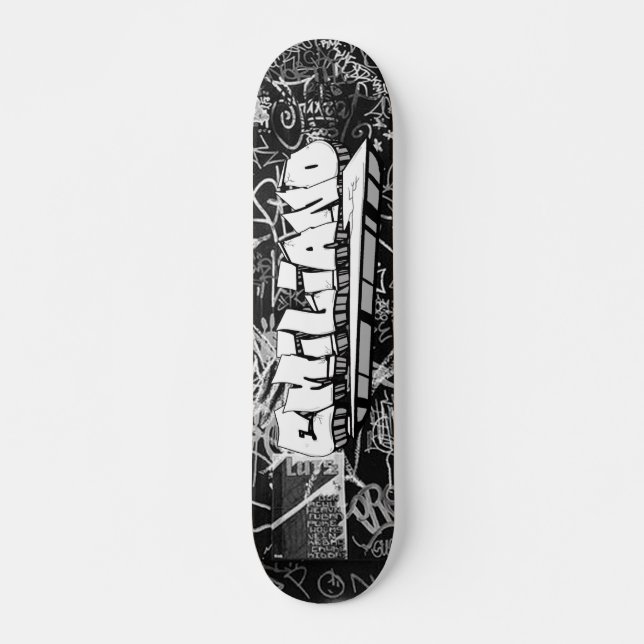 Emiliano Graffiti Personalizado Skateboard Persona (Anverso )
