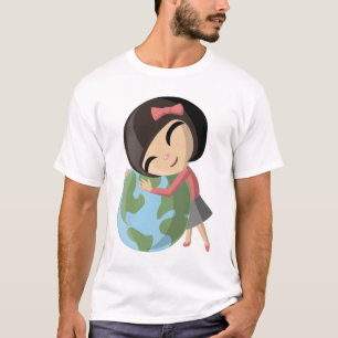 Emily ama la camiseta de la tierra