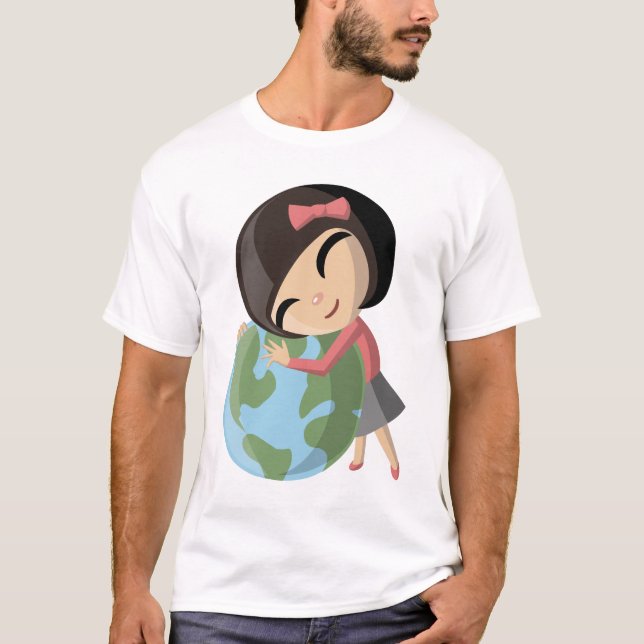 Emily ama la camiseta de la tierra (Anverso)