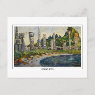 Emily Carr #10 - Tarjeta postal de bellas artes