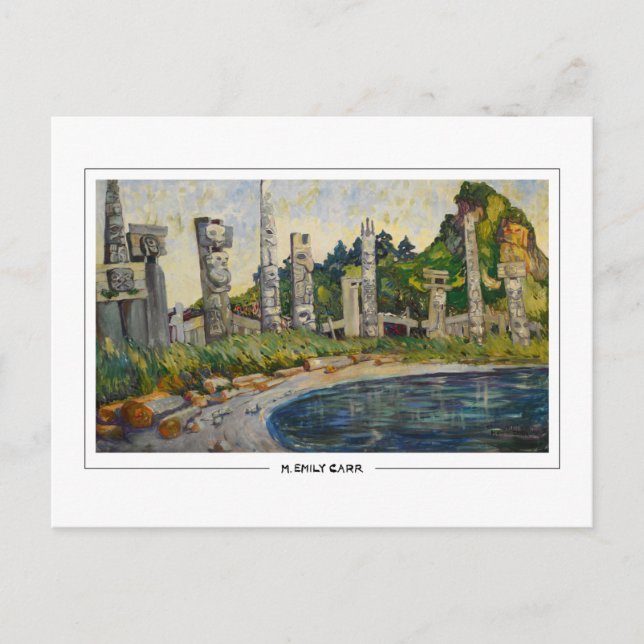 Emily Carr #10 - Tarjeta postal de bellas artes (Anverso)