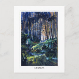 Emily Carr #11 - Tarjeta postal de arte