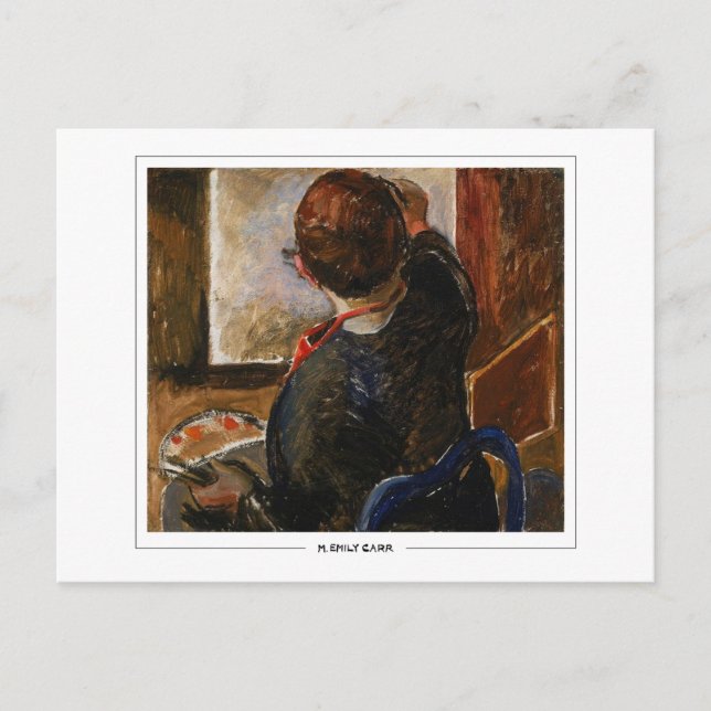 Emily Carr #14 - postal Bella Artes (Anverso)