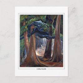 Emily Carr #16 - Tarjeta postal de arte fino