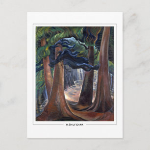 Emily Carr #16 - Tarjeta postal de arte fino