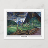Emily Carr #329 - Tarjeta postal de arte fino