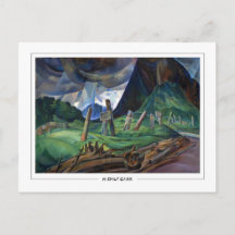 Emily Carr #329 - Tarjeta postal de arte fino