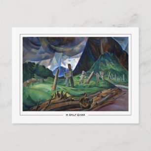 Emily Carr #329 - Tarjeta postal de arte fino