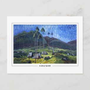 Emily Carr #3 - Tarjeta postal de arte fino