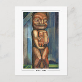 Emily Carr #4 - Tarjeta postal de arte fino