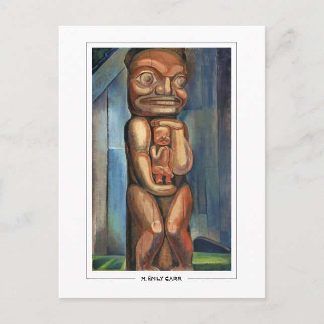 Emily Carr #4 - Tarjeta postal de arte fino (Anverso)