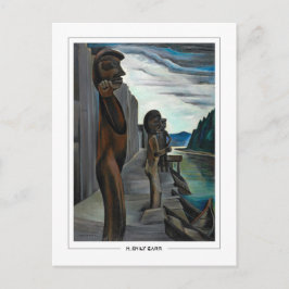 Emily Carr #9 - Tarjeta postal de arte fino