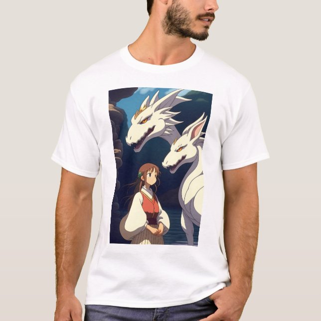 Emily y la camiseta del Dragon Anime (Anverso)