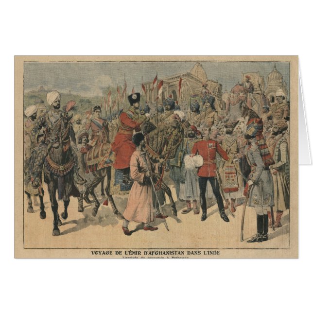 Emir de Habibullah Kahn de Afganistán (Anverso (Horizontal))