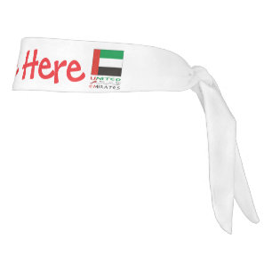 Emiratos Árabes Unidos Bandera de EAU Roja Persona