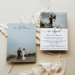 Emitimos la Invitación de Invitar Eloped<br><div class="desc">¡Celebremos al nuevo señor y a la señora con esta encantadora y elegante invitación e invitación a la salida!</div>