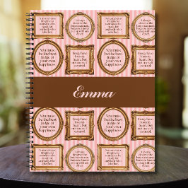 Emma de Jane Austen cita Diario Personalizado