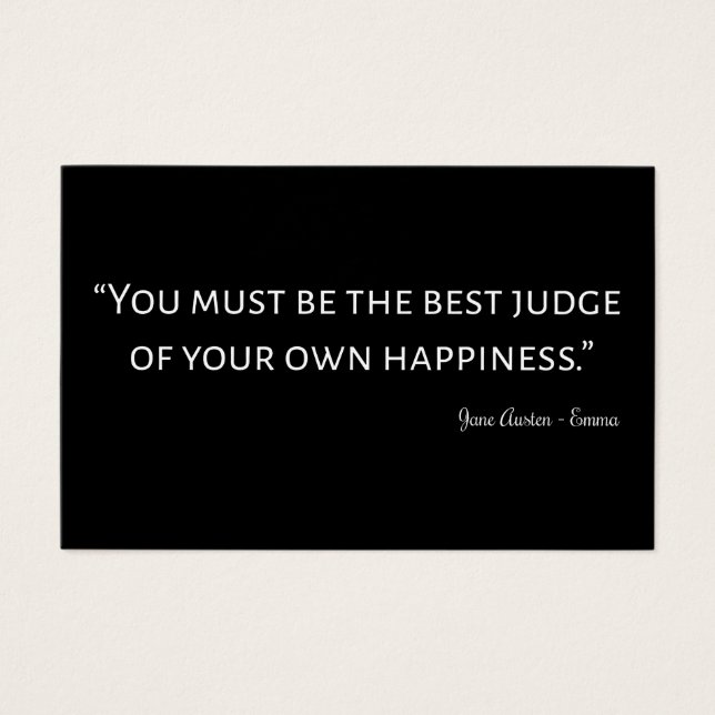 Emma De Jane Austen Cita I (Anverso)