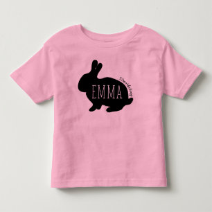 Emma Easter Bunny Babies Top Chicas Spring Pink