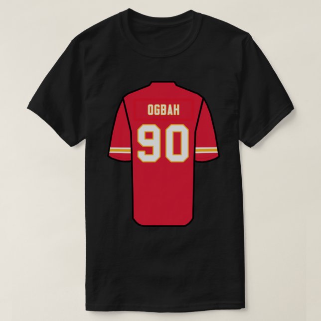 Emmanuel Ogbah Jersey (Diseño del anverso)