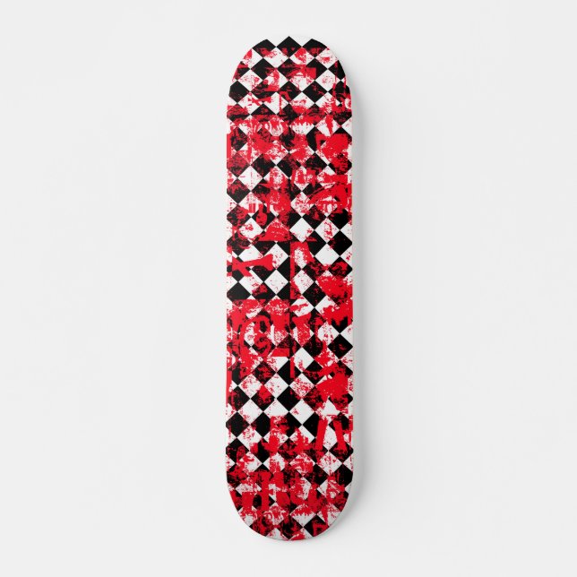 Emo Paint Splatt Skateboard (Anverso )