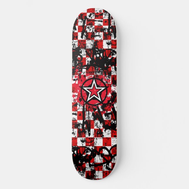 Emo Star Skateboard (Anverso)