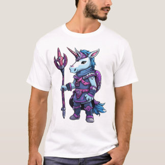 Emo Unicornio Viking: Camiseta de un rebelde de ro