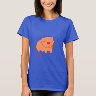Emocionante camiseta de Wombat
