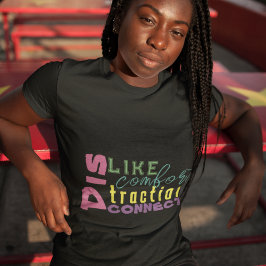 emociones camiseta negra