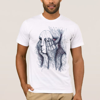 Emociones ocultas - Diseño de camisetas de arte su
