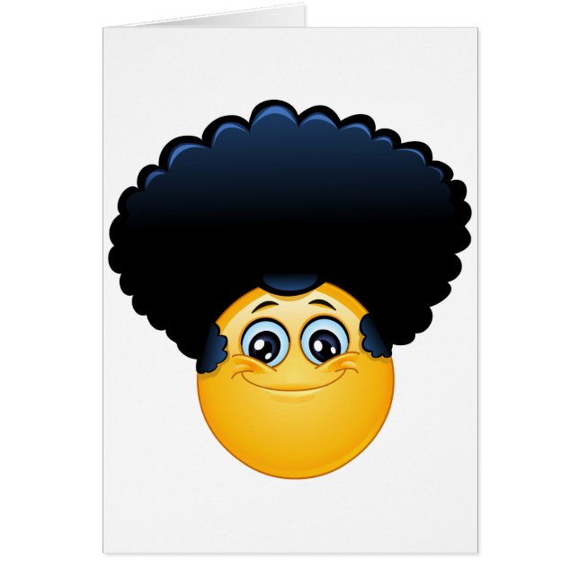 emoji afro (Frente)