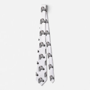 emoji cebra masculwear mens corbata cuello
