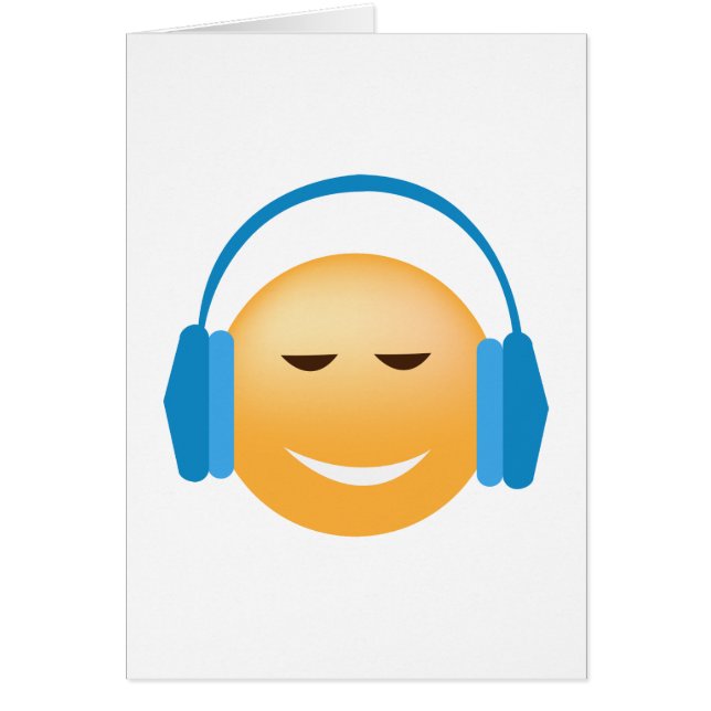 Emoji con los auriculares (Frente)